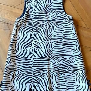 Gymboree Zebra Jumper Dress, Size 9